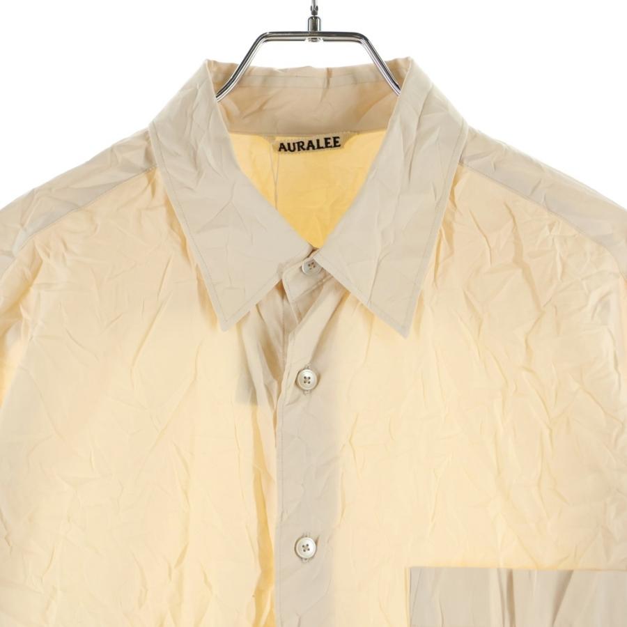 AURALEE（オーラリー） 24SS WRINKLED WASHED FINX TWILL SHIRT リンク