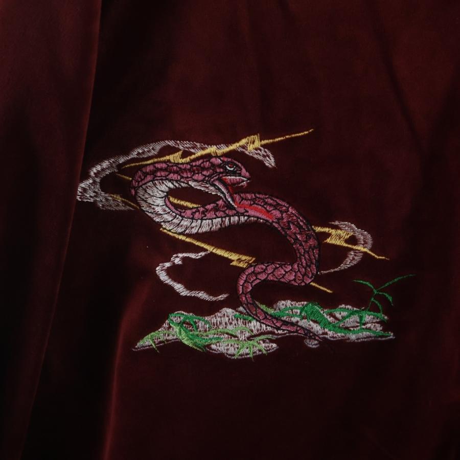 SAPEur サプール 25SS ×浜田雅功 リバーシブルジップアップスカジャン