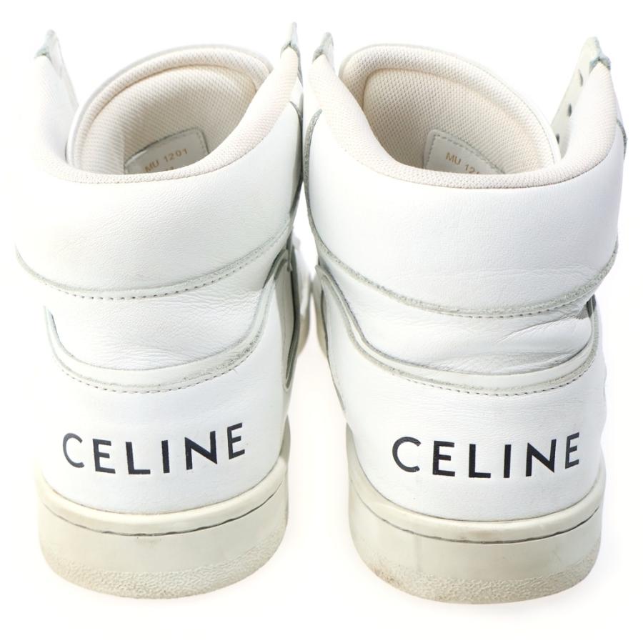 CELINE ホワイト スニーカー CELINE（セリーヌ） Z TRAINER CT-01 HIGH TOP SNEAKERS ゼット