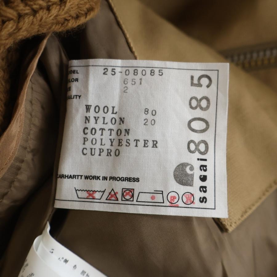 sacai（サカイ） 25AW ×カーハートダブリューアイピー ダックウール 異