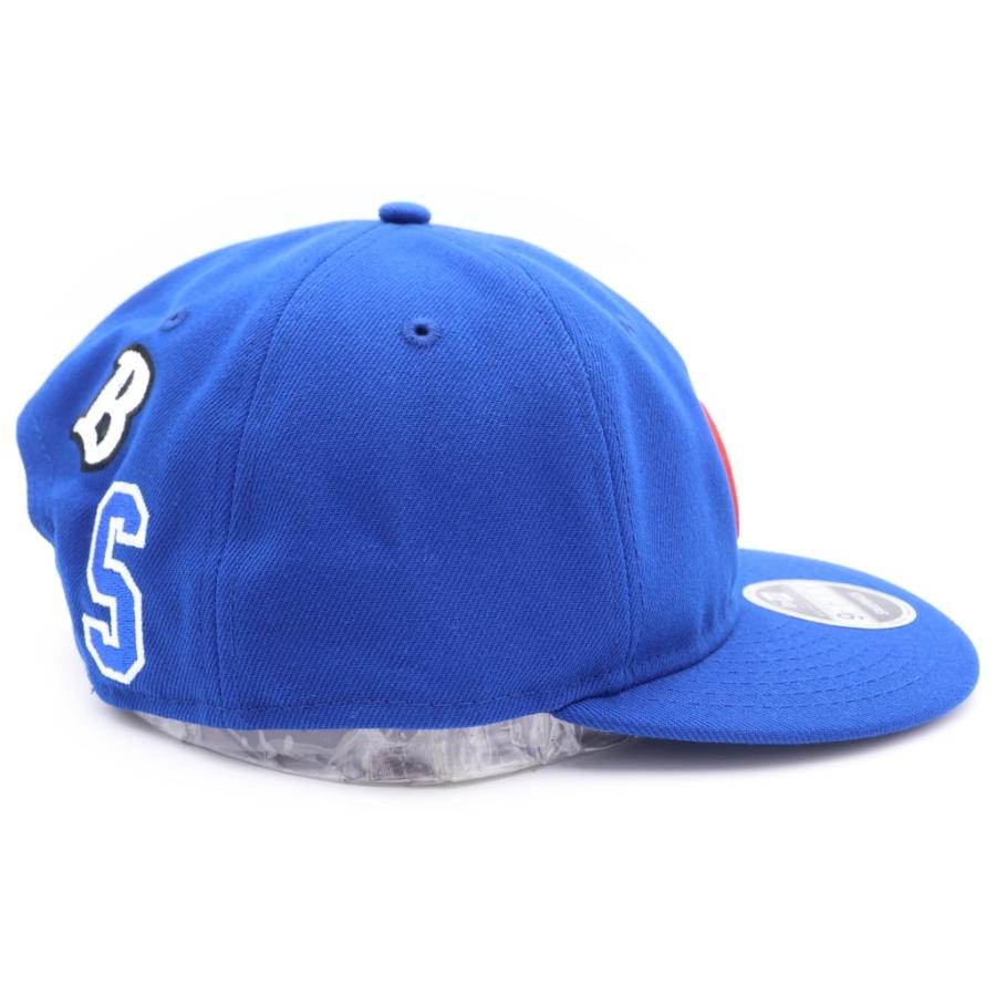SAINT MICHAEL セントマイケル 25SS ×NEW ERA NE_CAP ニューエラ シカゴカブス コットンベースボールキャップ 帽子 ブルー SM-HR8-GIFT-C47 セントマイケル 25SS ×NEW ERA NE_CAP ニューエラ シカゴカブス