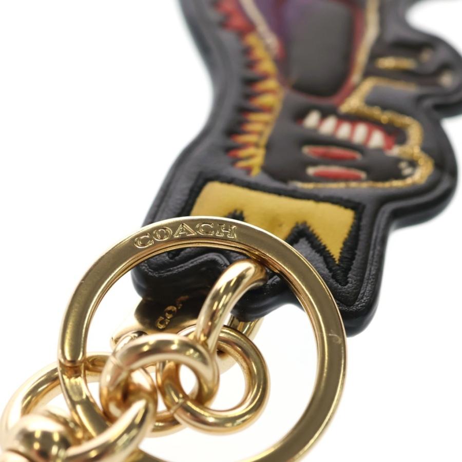 ル*イ様 COACH コーチ×バスキア ケース キーホルダー　チャーム COACH（コーチ） ×JEAN MICHEL BASQUIAT REXY BAG CHARM バスキア 恐竜