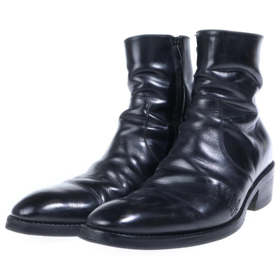 サンローランパリ WYATT 60 ZIP BOOTS クラシック ワイアット60 サイド
