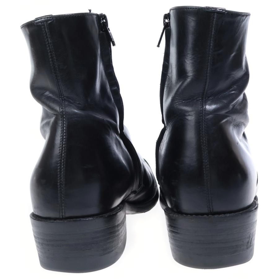 サンローランパリ WYATT 60 ZIP BOOTS クラシック ワイアット60 サイド