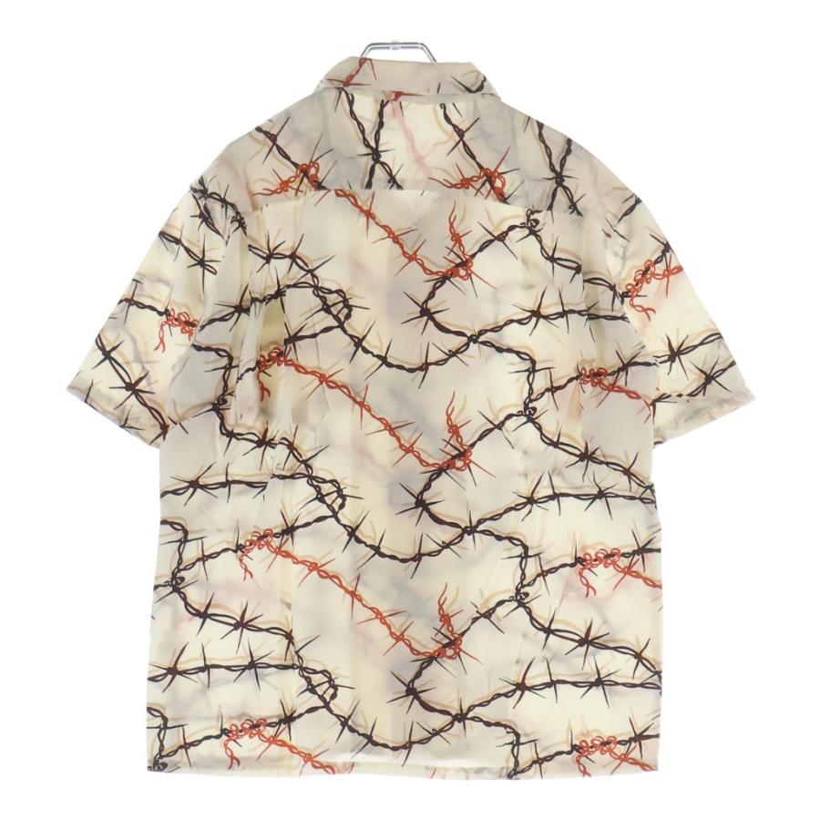 TENDERLOIN（テンダーロイン） T-BW RAYON SHT S/S レーヨン 有刺鉄線