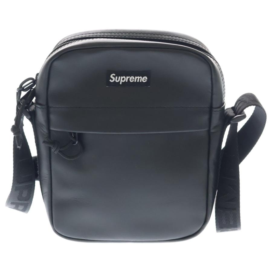 Supreme シュプリームショルダーバッグ 23AW Leather Supreme（シュプリーム） 23AW Leather Shoulder Bag ボックスロゴ
