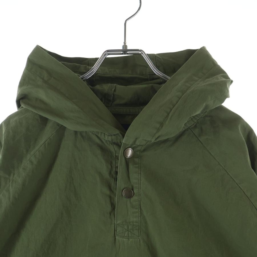 DESCENDANT ディセンダント 24AW MOLE HOODED LS SHIRT モールスキン