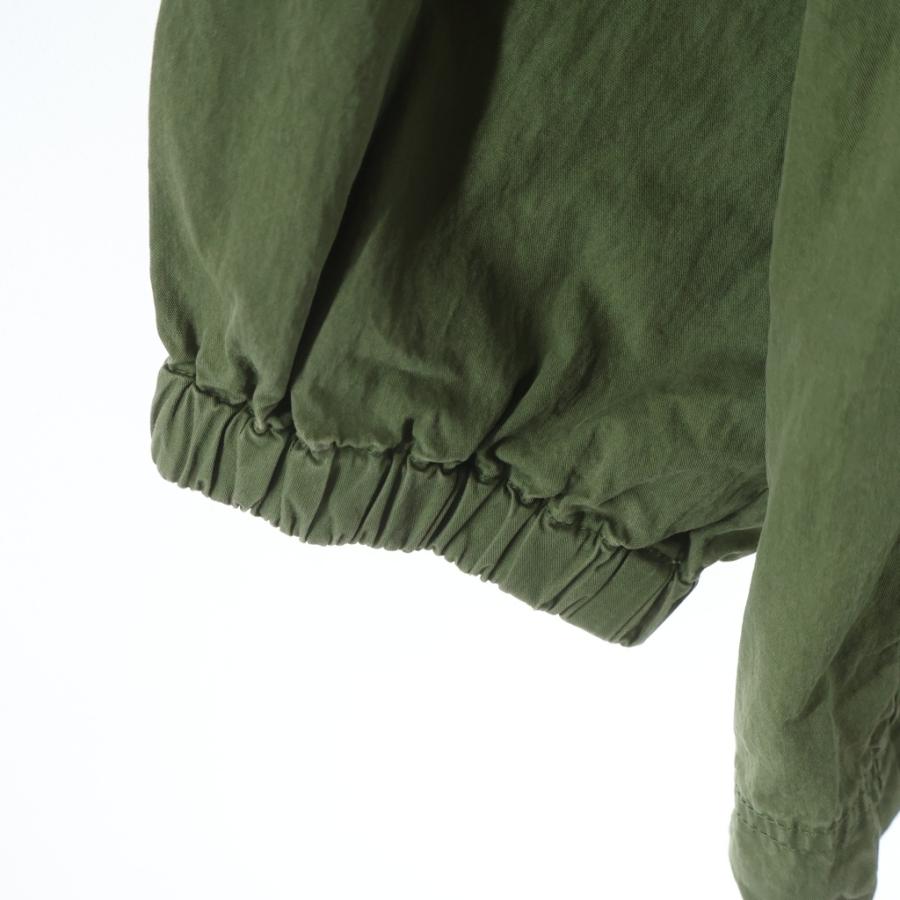 DESCENDANT ディセンダント 24AW MOLE HOODED LS SHIRT モールスキン