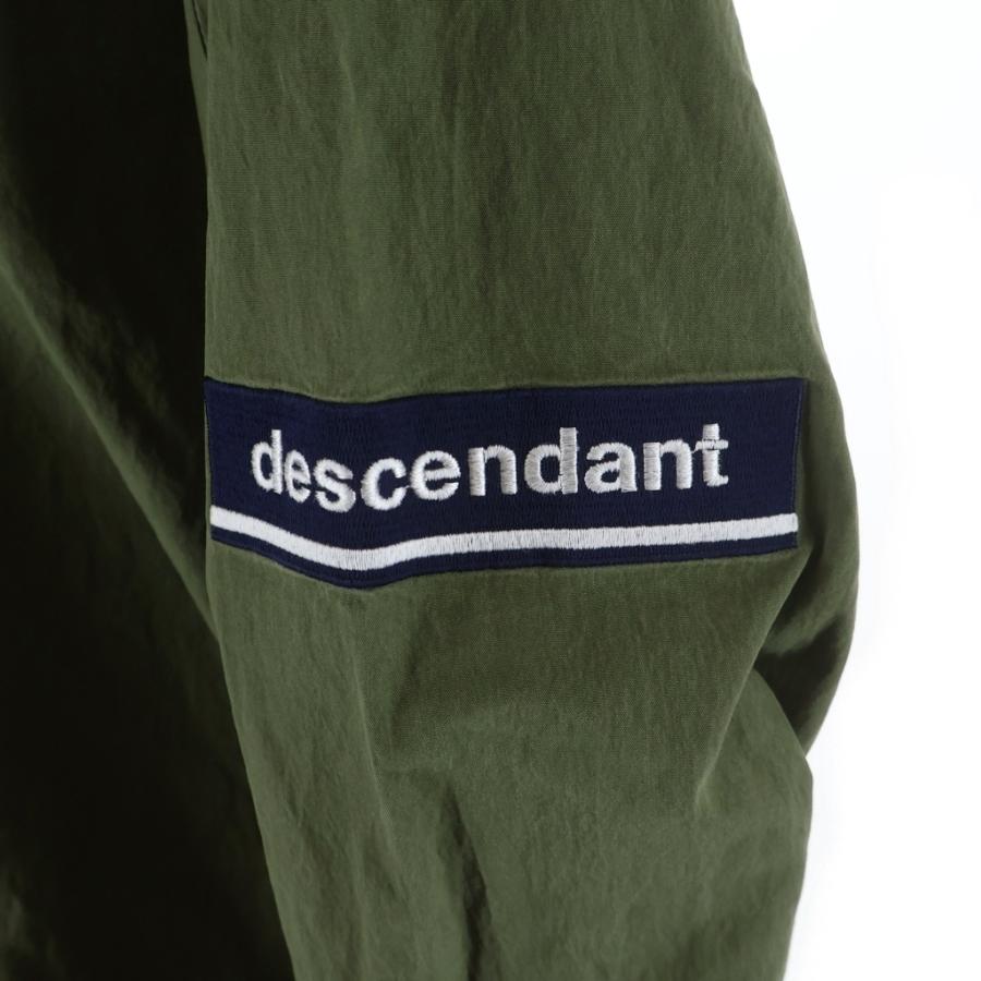 DESCENDANT ディセンダント 24AW MOLE HOODED LS SHIRT モールスキン
