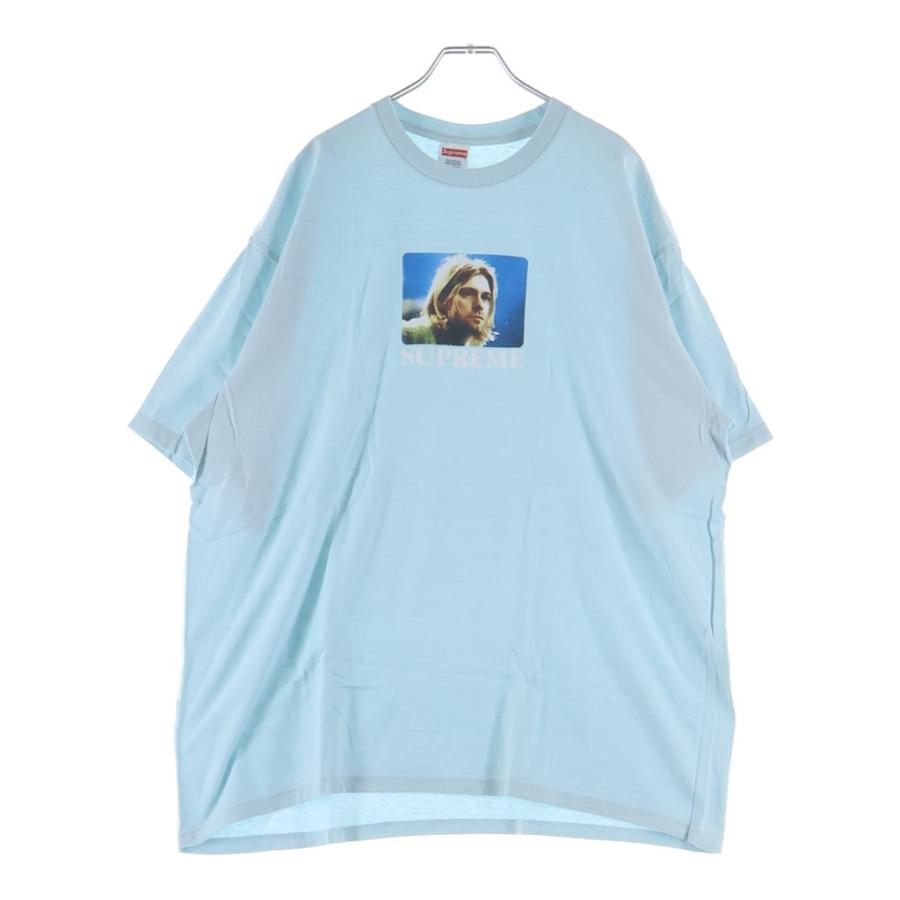 ひ*で様 新品未使用L SUPREME グレー Tシャツ カートコバーン Supreme（シュプリーム） 23SS Kurt Cobain Tee カートコバーン クルー
