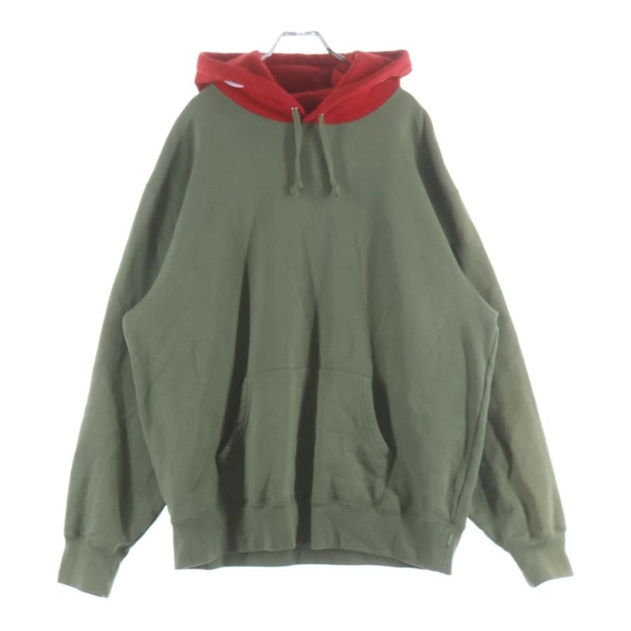 SUPREME シュプリーム 21AW Contrast Hooded Sweatshirt コントラスト フーデット スウェット パーカー Supreme（シュプリーム） 21AW Contrast Hooded Sweatshirt