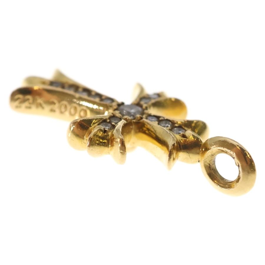 CHROME HEARTS（クロムハーツ） 22K TNY CRSF P/DIA タイニーファット