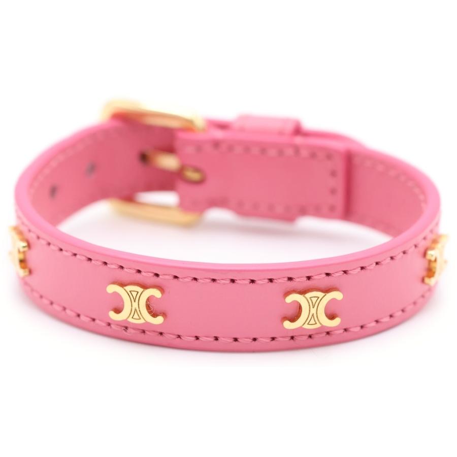 CELINE（セリーヌ） MULTI LEATHER BRACELET トリオンフモチーフ