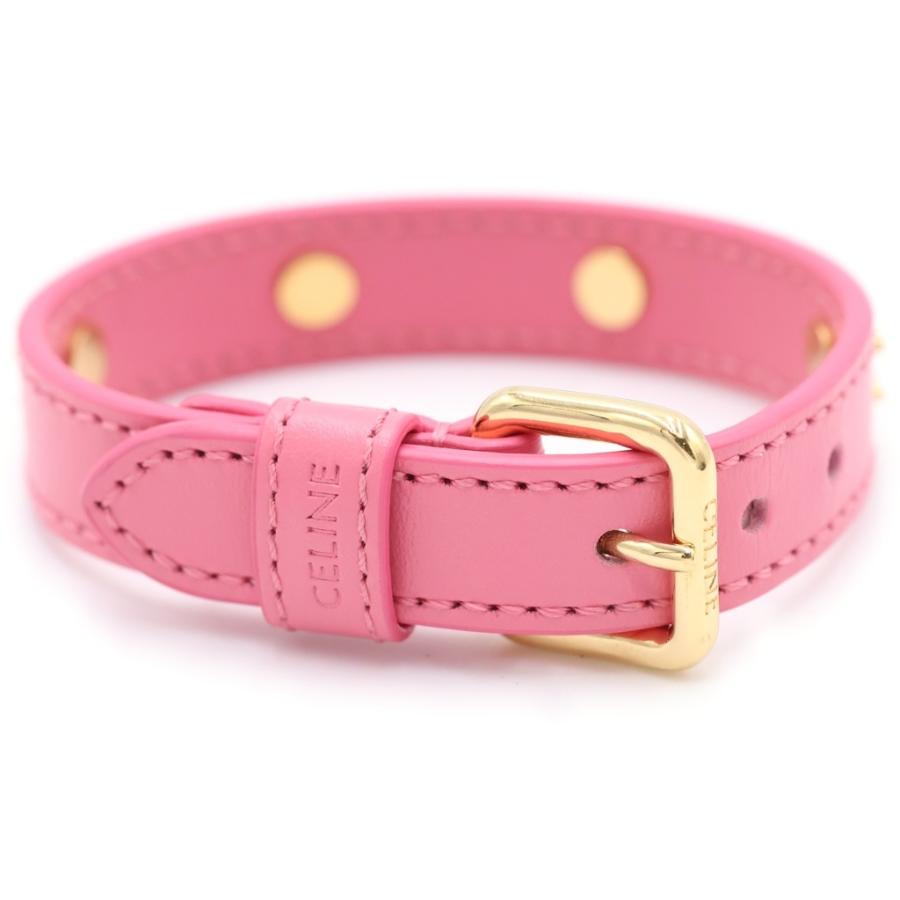 CELINE（セリーヌ） MULTI LEATHER BRACELET トリオンフモチーフ