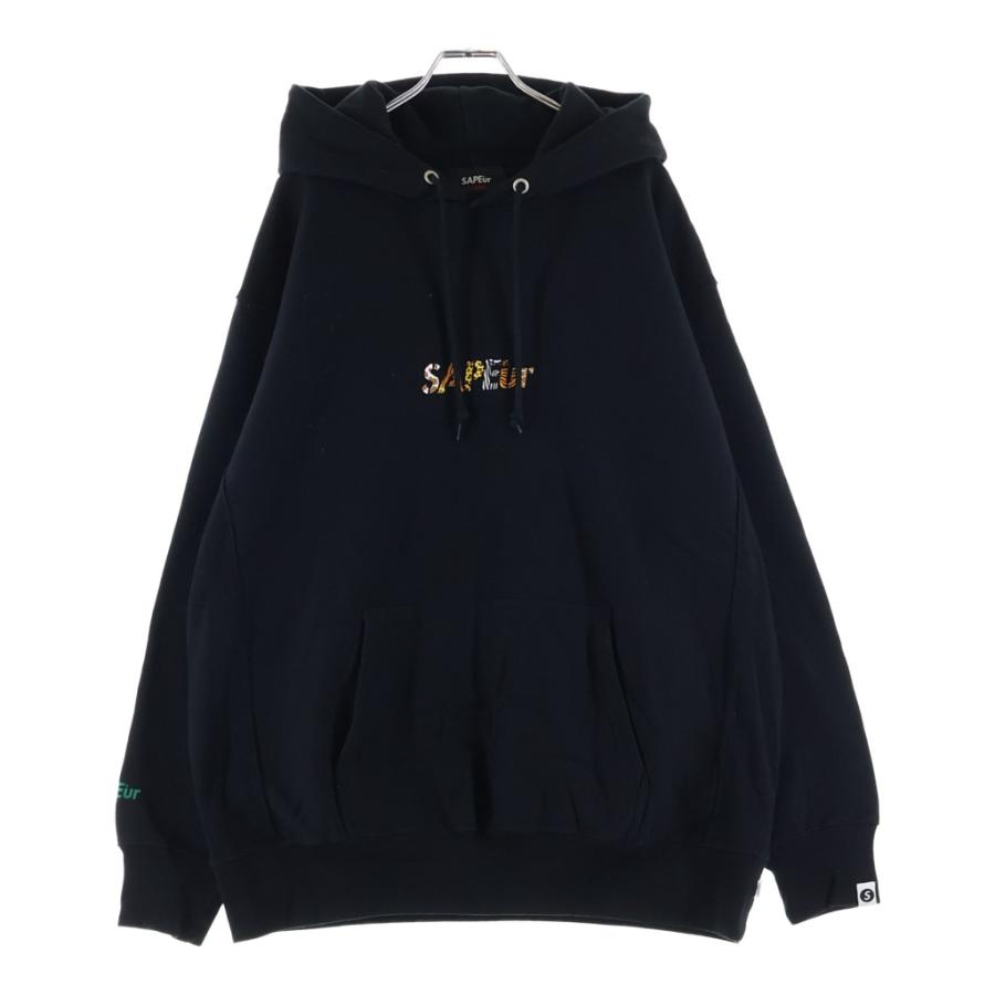 サプール SAPEur フーディー パーカー プルオーバー ロッドマン SAPEur サプール ロッドマン ロゴプリント プルオーバースウェット