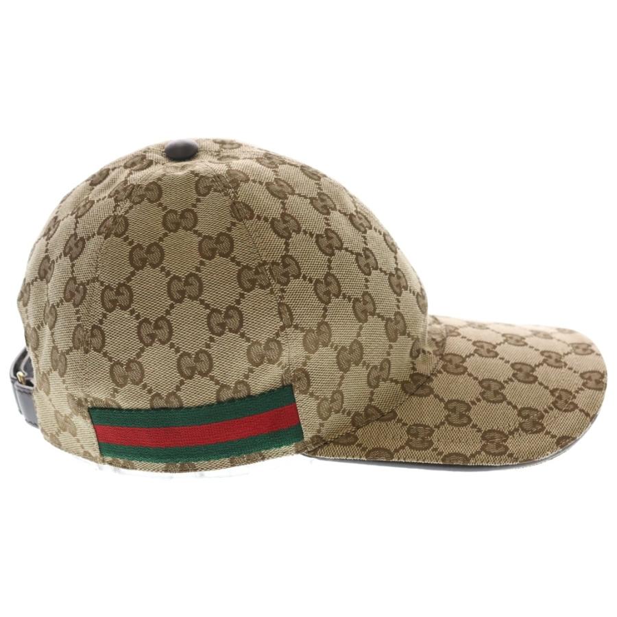GUCCI（グッチ） GGキャンバス シェリーライン ベースボールキャップ