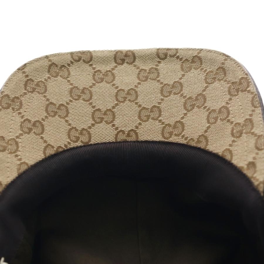 GUCCI（グッチ） GGキャンバス シェリーライン ベースボールキャップ