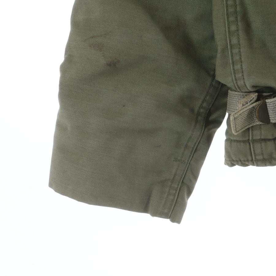 VINTAGE ヴィンテージ 80S VINTAGE US NAVY A-2 裏ボア ユーエスネイビー ミリタリー ヴィンテージ デッキジャケット カーキ 8415-00-753-5611 ヴィンテージ 80S US NAVY A-2 裏ボア ユーエスネイビー ミリタリー