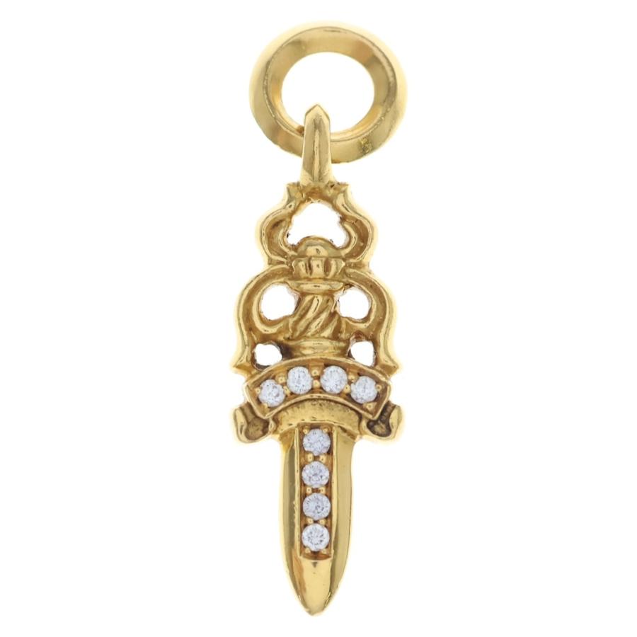 CHROME HEARTS（クロムハーツ） 22K #5 DAGGER P/DIA #5ダガーチャーム