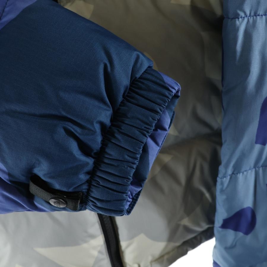 ザノースフェイス ×KAWS RETRO 1996 NUPTSE JACKET カウズ レトロヌプシ ジップアップダウンジャケット マルチカラー NF0A7WLUの画像