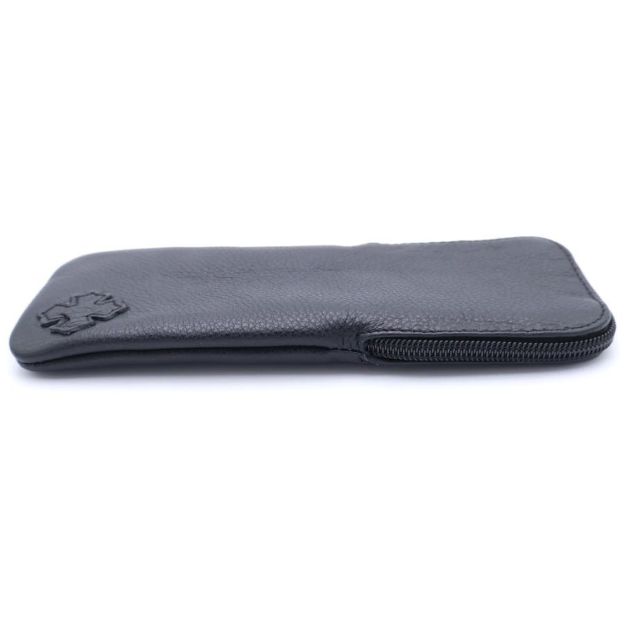 CHROME HEARTS（クロムハーツ） CASE レザー ダガージップ アイウェア