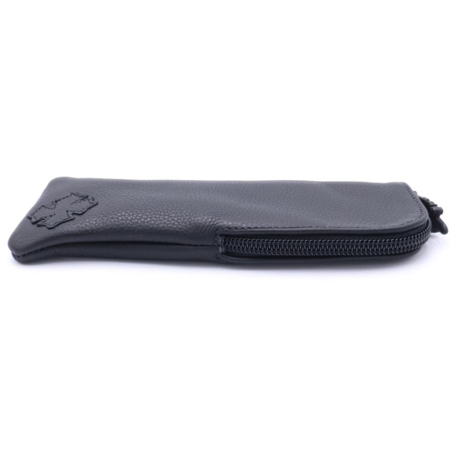 CHROME HEARTS（クロムハーツ） CASE レザー ダガージップ アイウェア