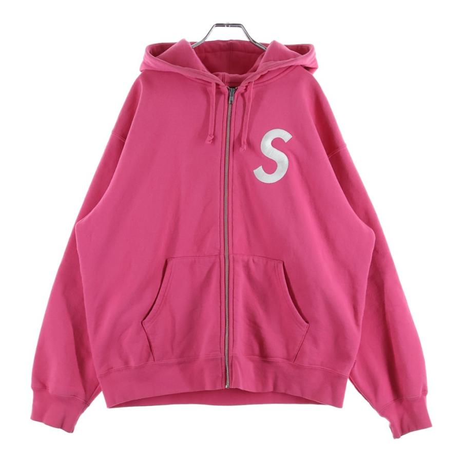 ピンク ジップパーカー シュプリーム シュプリーム ノースフェイス