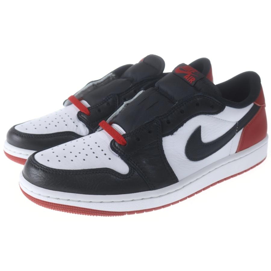 NIKE（ナイキ） AIR JORDAN 1 LOW BLACK TOE エア ジョーダン1 ロー