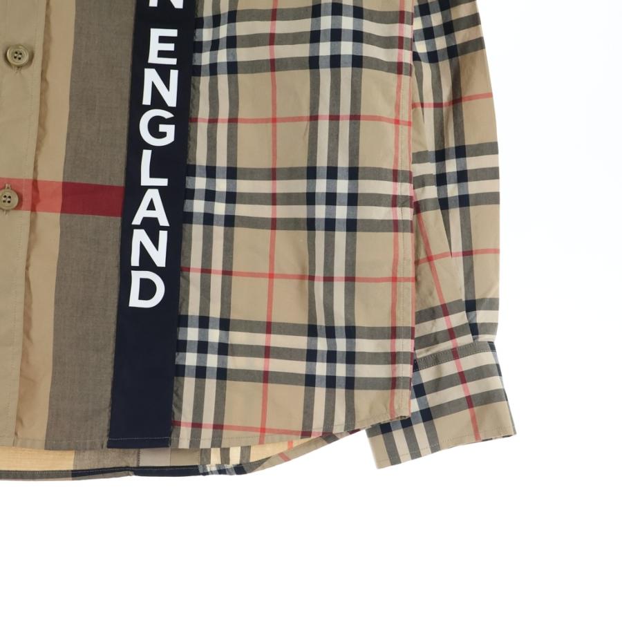 BURBERRY（バーバリー） 20AW ロゴパッチワーク チェック柄 プリント