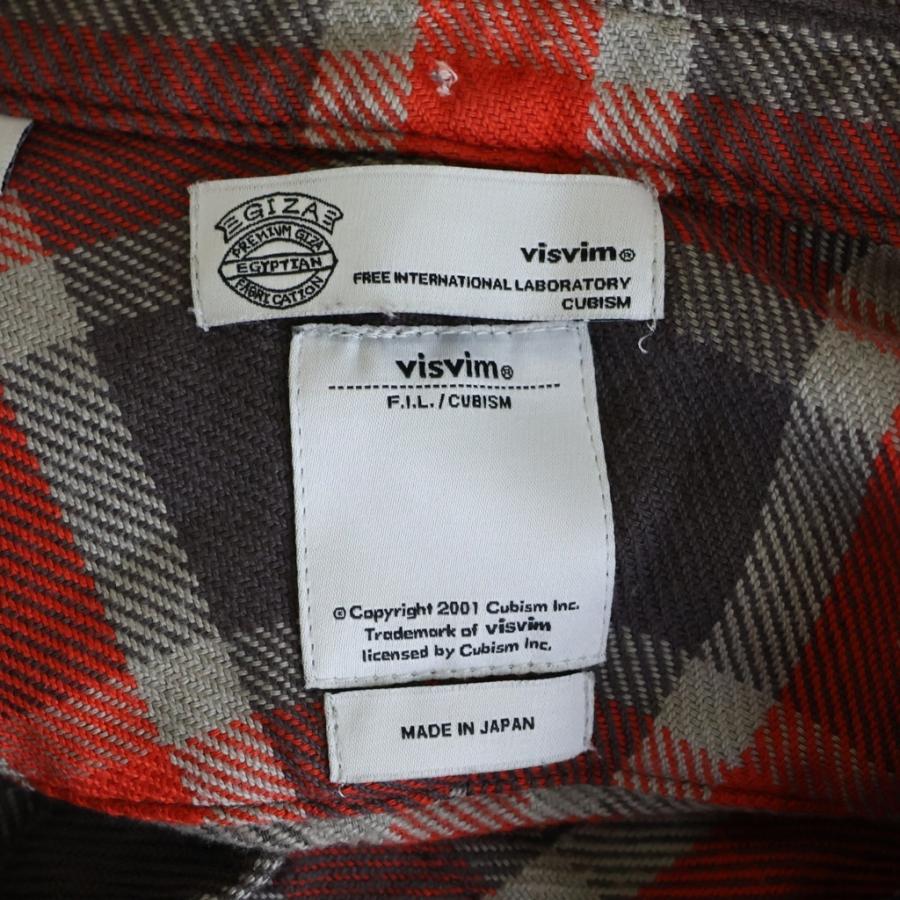 visvim（ヴィズヴィム） ヴィスヴィム JUNEAU WELD CHECK L/S 胸