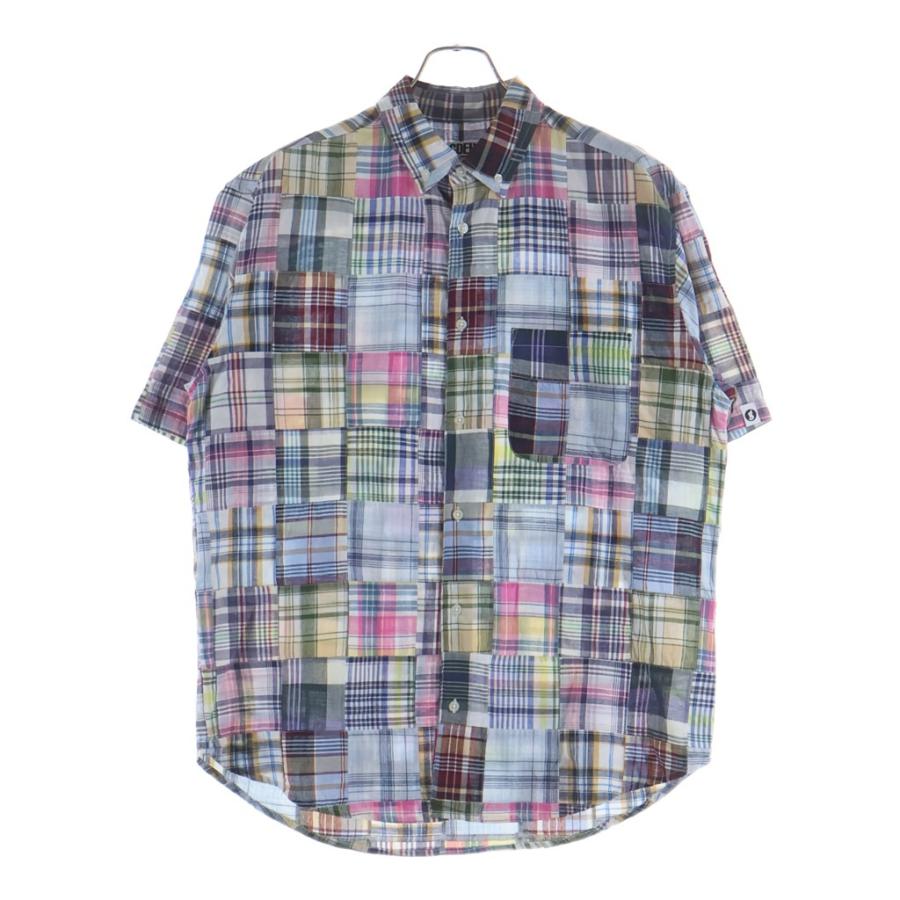 Supreme goodenough パッチワーク シャツ patchwork Supreme（シュプリーム） 25SS ×GOODENOUGH Patchwork S/S Shirt