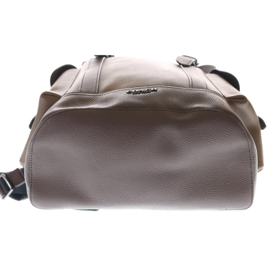 COACH（コーチ） HUDSON BACKPACK ハドソン レザー ダブルポケット