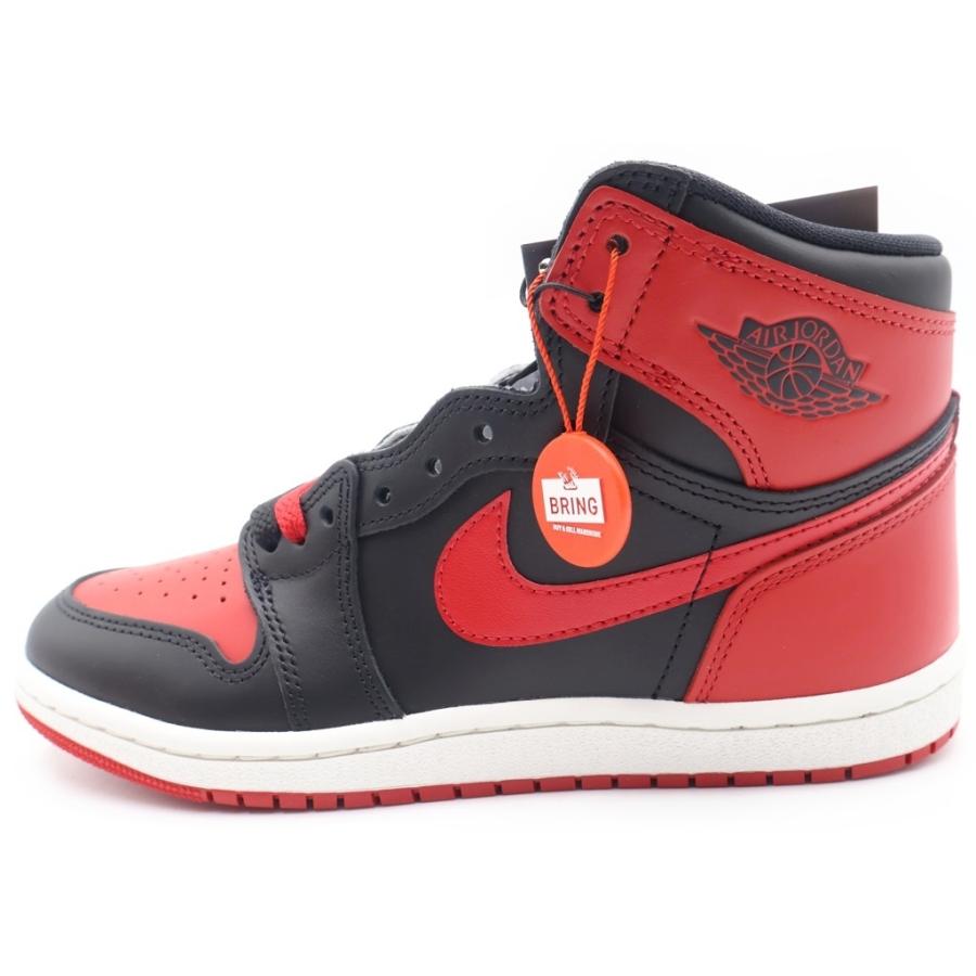 Nike サッカーシューズ ブラック/レッド ハイカット NIKE（ナイキ） AIR JORDAN 1 HIGH 85 BRED エアジョーダン1 85
