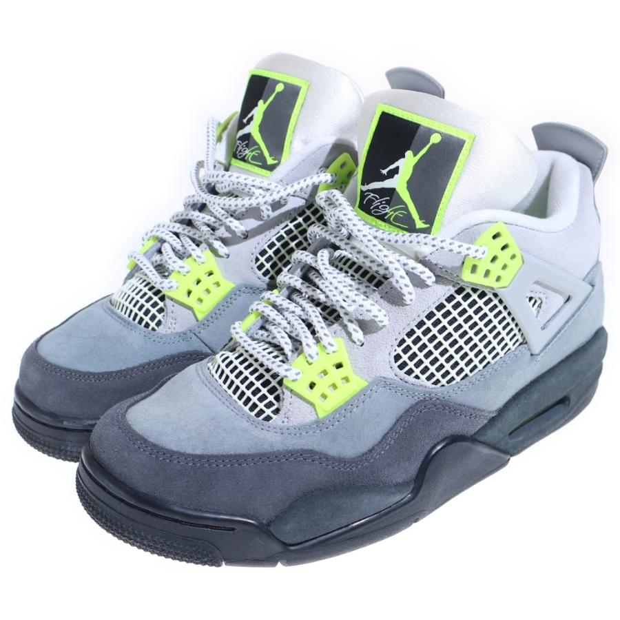 NIKE（ナイキ） AIR JORDAN 4 RETRO SE NEON エアジョーダン4 レトロ