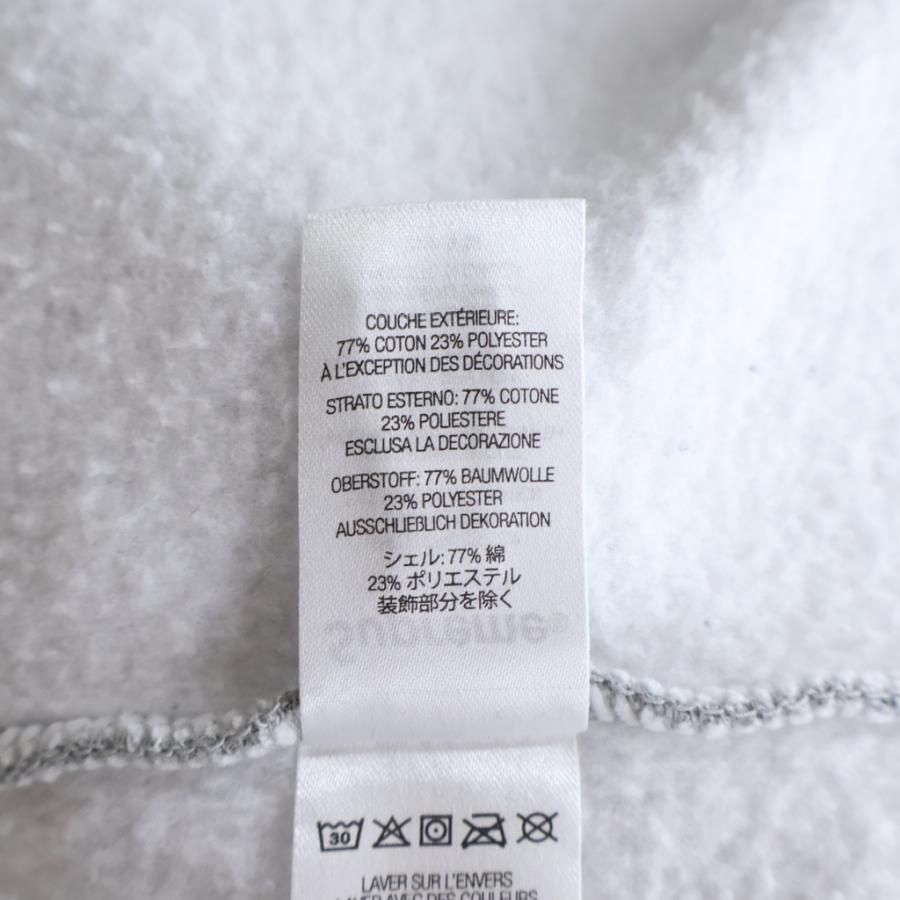 SUPREME シュプリーム 22AW S Logo Hooded Sweatshirt ロゴエンブロイダリー プルオーバースウェットフーディー パーカー グレー_6
