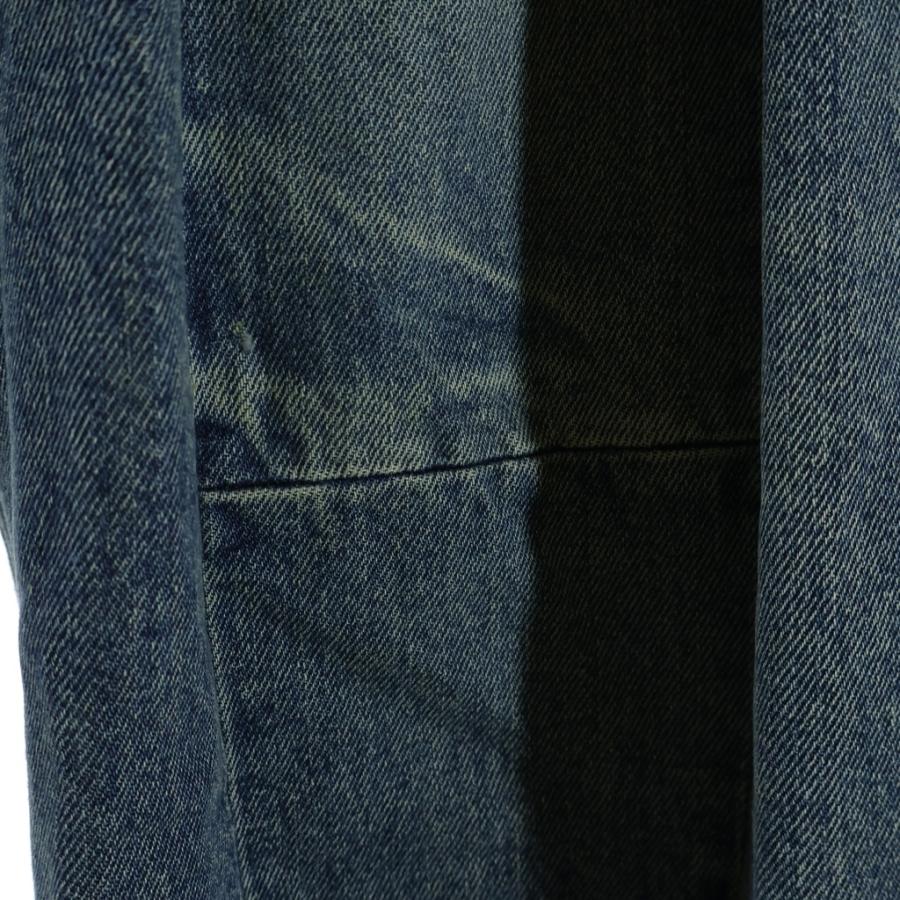 HED MAYNER ヘドメイナー 25AW DENIM PANTS ロゴパッチ ジップフライデニムパンツ ジーンズ インディゴ HMMB67030Aの画像