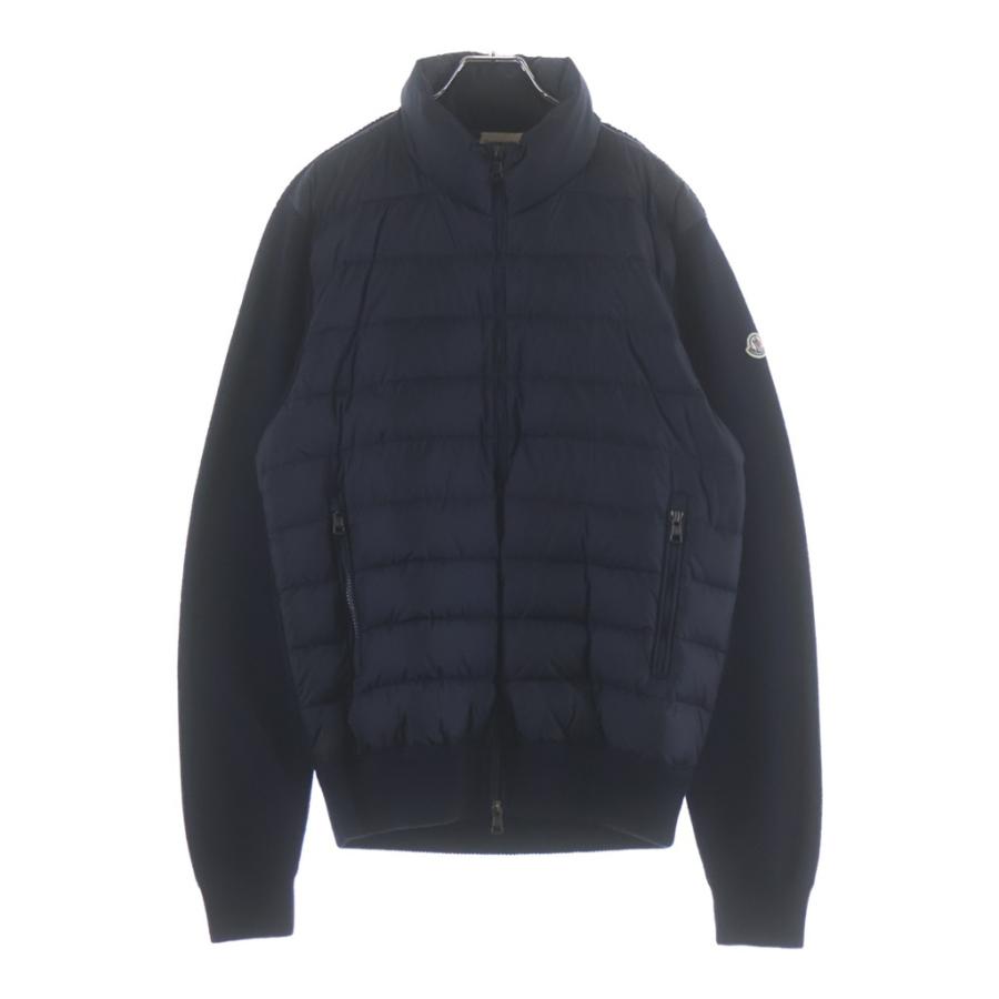 モンクレール マグリオーネ トリコット カーディガンダウンジャケット ネイビーM MONCLER（モンクレール） 15AW マグリオーネ トリコ カーディガン