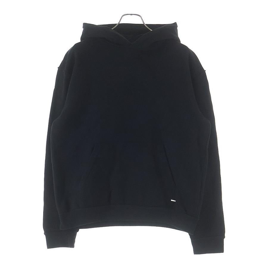 ルイヴィトン　Mサイズブラック フード付き スウェットパーカー LOUIS VUITTON（ルイ・ヴィトン） 22SS INSIDE OUT PULLOVER HOODIE