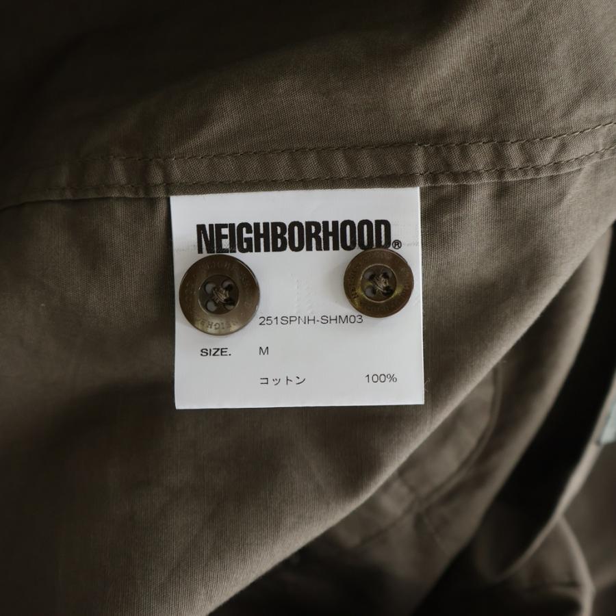 NEIGHBORHOOD（ネイバーフッド） 25SS PLAIN SHIRT LS プレーン 長袖