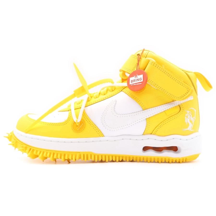 NIKE（ナイキ） ×OFF-WHITE AIR FORCE 1 MID SP LTHR オフホワイト