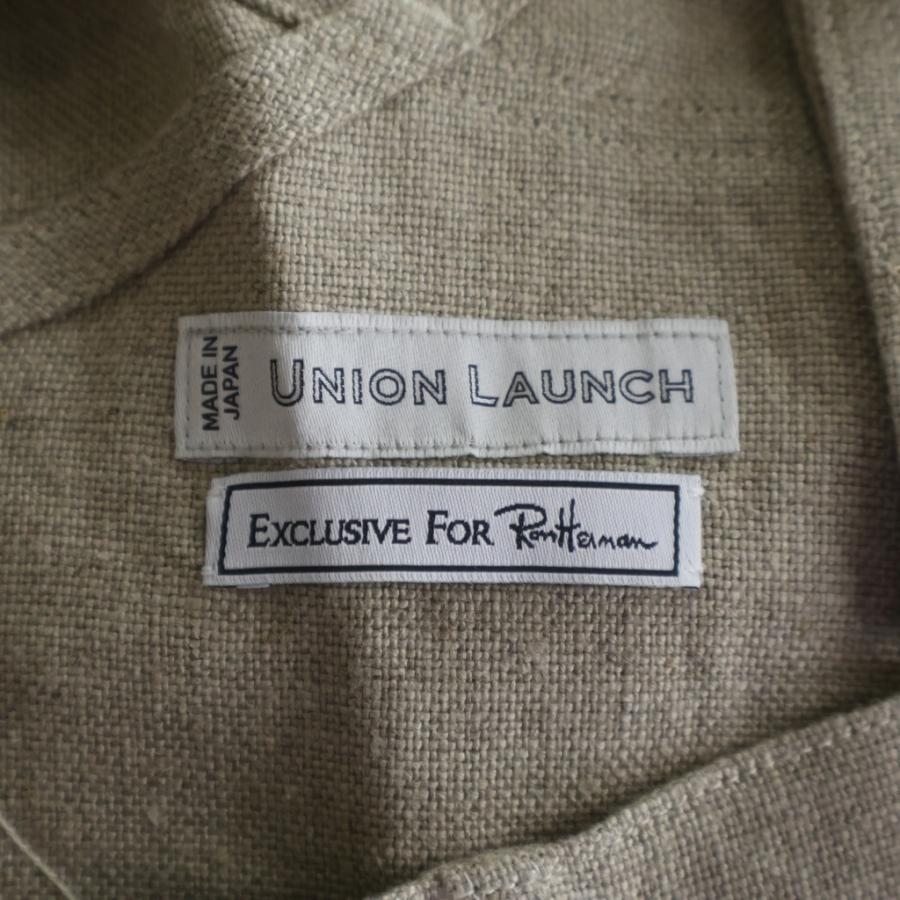 UNION LAUNCH ユニオンランチ ×RON HERMAN ロンハーマン リネン