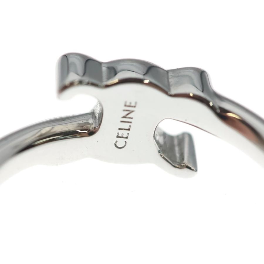 CELINE（セリーヌ） トリオンフ アシンメトリック リング #54 シルバー