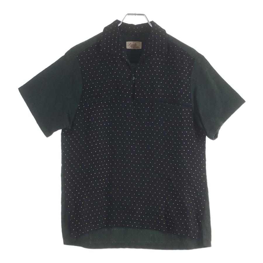 VINTAGE ヴィンテージ 50-60S VINTAGE JOE&HERB'S ヴィンテージ ジョーアンドハーブス グリッター 半袖シャツ カーキ/ブラック VINTAGE ヴィンテージ 50-60S JOE&HERB'S ジョーアンドハーブス
