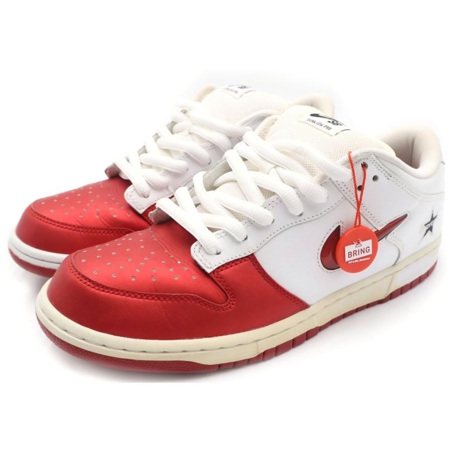 NIKE（ナイキ） ×DUNK LOW VARSITY RED シュプリーム ダンク バー 