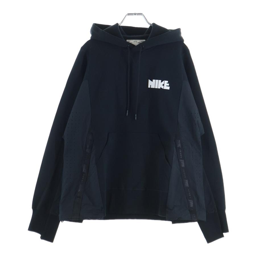 NIKE（ナイキ） 20AW ×sacai NRG PULLOVER HOODIE ナイロン切替 プル