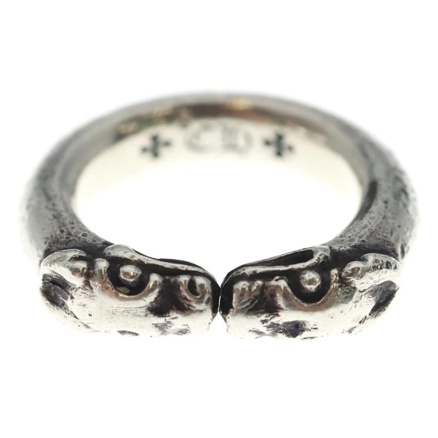Chrome Hearts ダブルドッグ US6 CHROME HEARTS（クロムハーツ） DOUBLE DOG RING ダブルドッグ リング