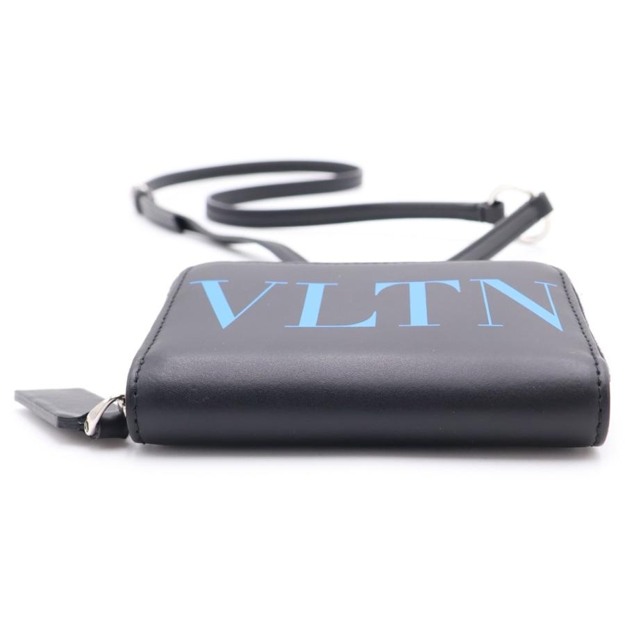 VALENTINO（ヴァレンティノ） VLTN フルオ レザー ロゴデザイン