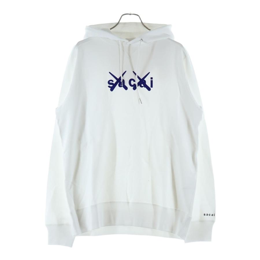 sacai（サカイ） 21AW ×KAWS FLOCK PRINT HOODIE カウズ フロック 