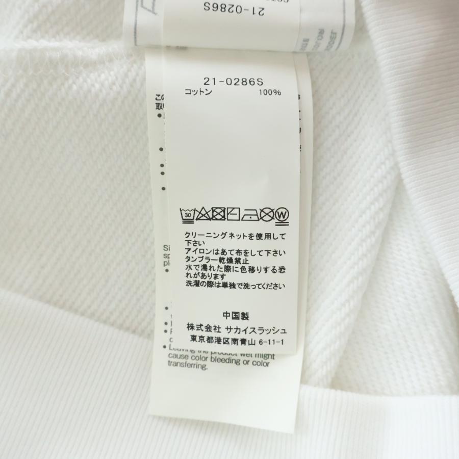 sacai（サカイ） 21AW ×KAWS FLOCK PRINT HOODIE カウズ フロック