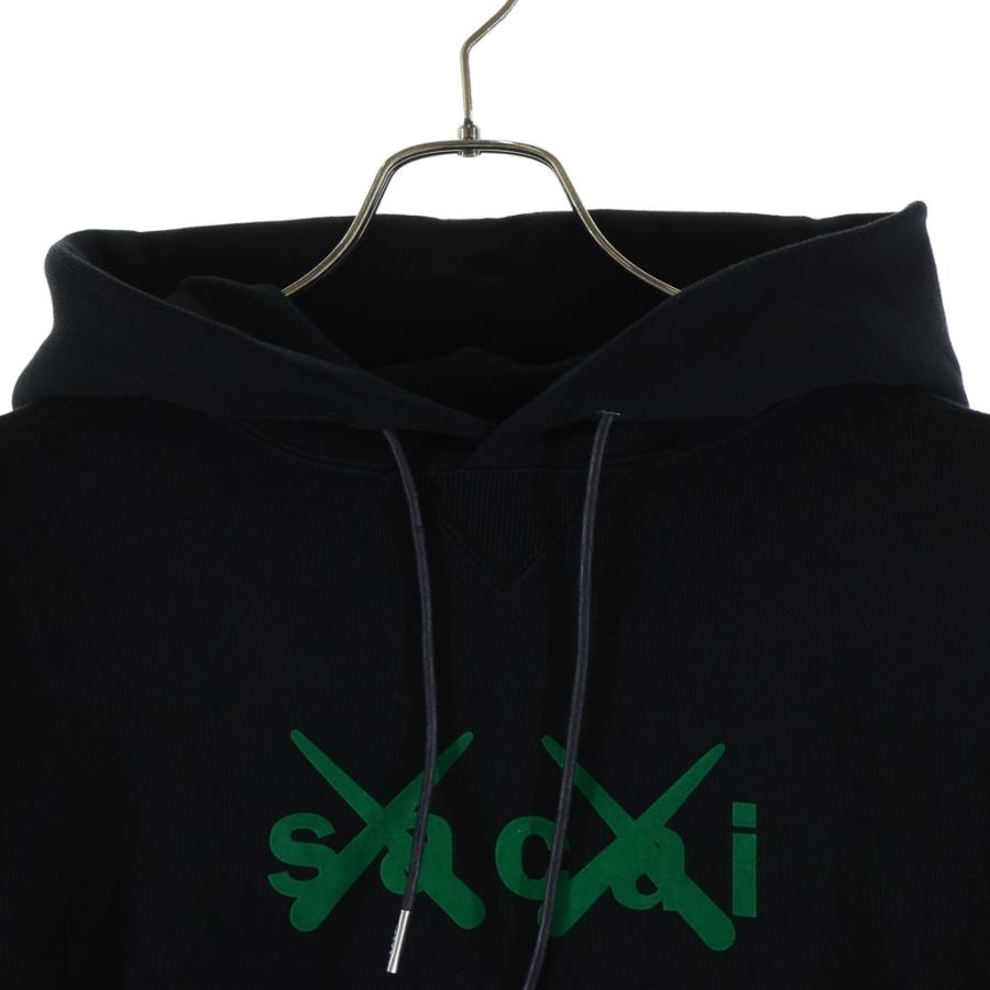 sacai（サカイ） 21AW ×KAWS FLOCK PRINT HOODIE カウズ フロック 